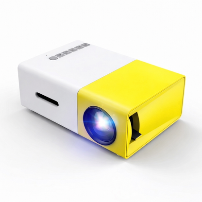 LumaBox Pro™ – Mini Proyector LED Portátil, Conecta HDMI, USB y VGA, Cine en Casa al Instante